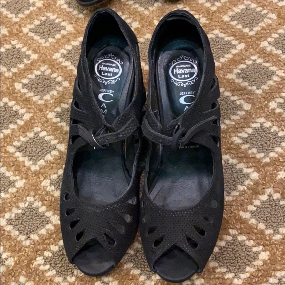 Never worn Jefferey Campbell sandals!